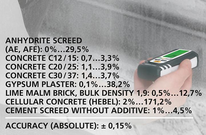 Feuchtigkeitsmessgerät DampMaster Compact Plus Laserliner Produktbild img8 L