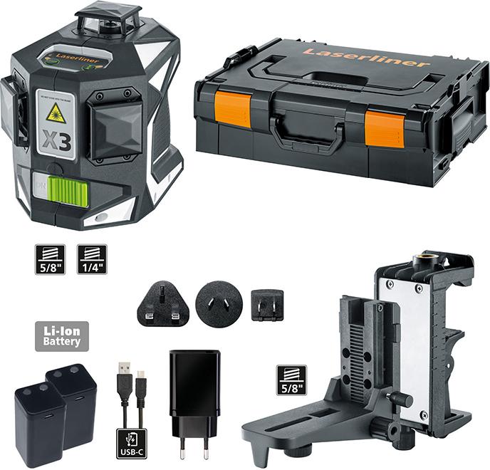Linienlaser X3-Laser Pro Laserliner Produktbild img2 L