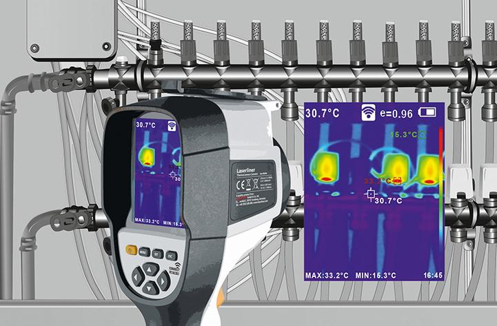Wärmebildkamera ThermoCamera Connect Laserliner Produktbild img14 L