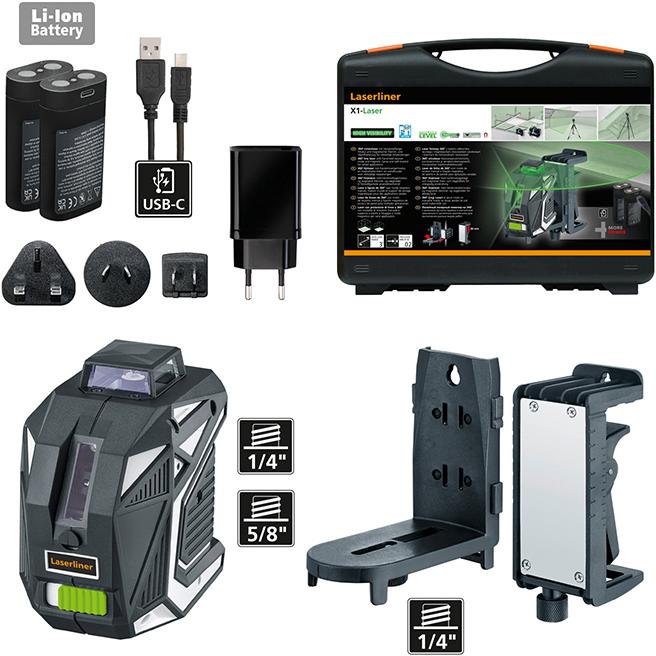 Linienlaser X1-Laser Laserliner Produktbild img2 L