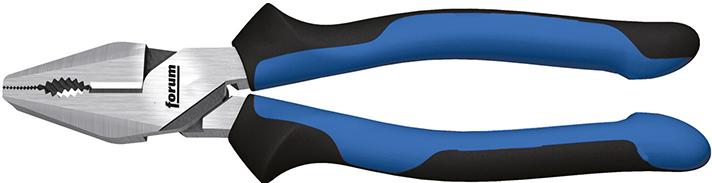 Kraft-Kombinationszange 200mm poliert mit 2-Komponenten-Griffen FORUM Produktbild img1 L