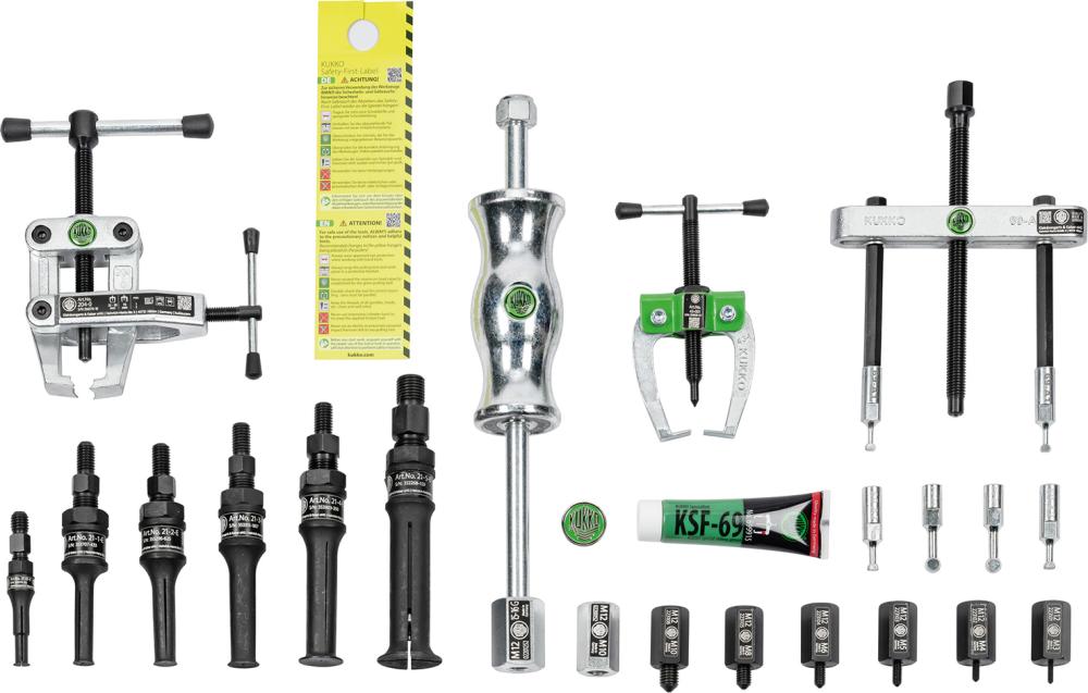 Abzieher-Satz Universal im Systemkoffer 8-48mm KUKKO Produktbild img2 L