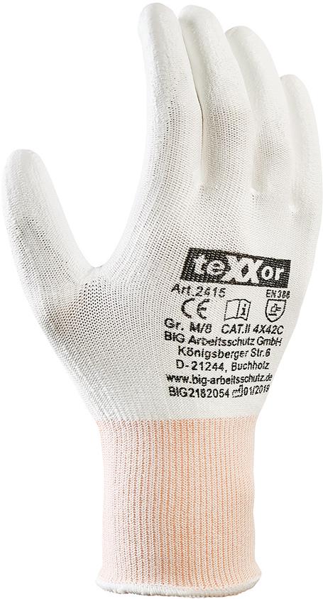 Schnittschutz-Handschuh Gr. 10, weiß Produktbild img1 L