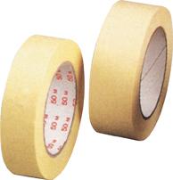 Flachkrepp-Abdeckband 50m 25mm Malerband Produktbild img1 L