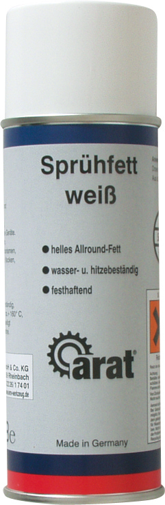 arat Sprühfett 400ml weiss Produktbild img1 L