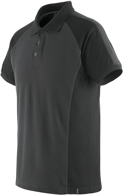 MASCOT® Polo-shirt Bottrop Dunkelanthrazit/Schwarz Produktbild img1 L