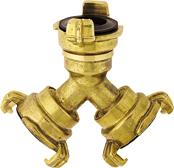 Verteiler 3-fach mit Schnellkupplung (2-Wege) Produktbild img1 L