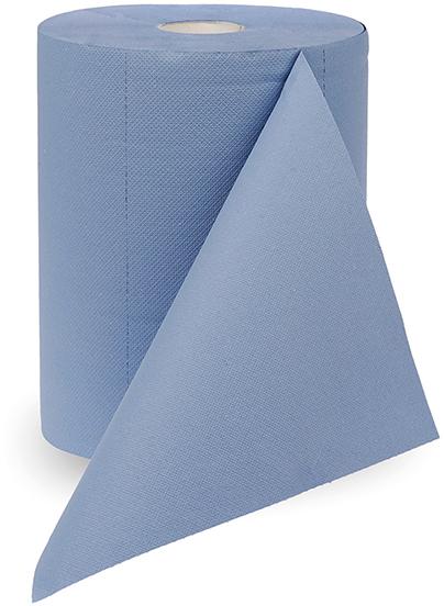Putztuchrolle blau, 3-lagig 500 Abrisse Produktbild img1 L