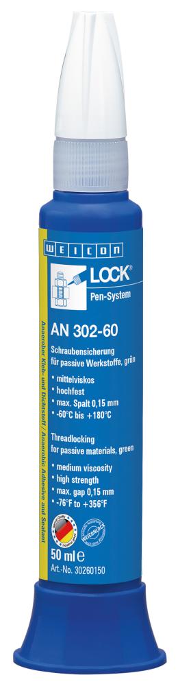 Schraubensicherung 50ml hochfest AN 302-60 Produktbild img1 L
