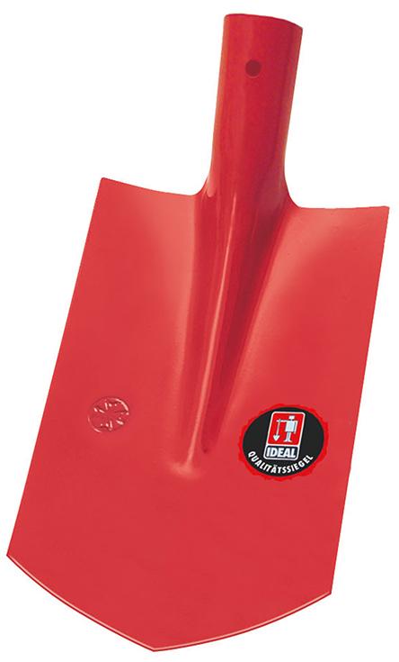 Idealspaten Kabelgrabenschaufel Gr. 1 300x160mm, rot ölgehärtet Produktbild img1 L