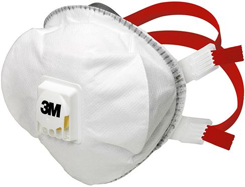 Atemschutzmaske 8835+ FFP3 D mit Ventil M/L Produktbild img1 L