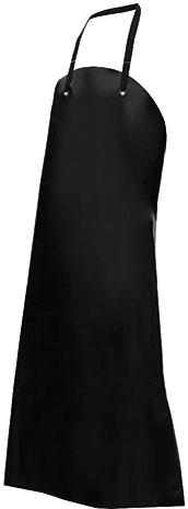 Chemikalienschutzschürze GUNOVA schwarz 80x110cm 0,5mm EN 14605 Produktbild img1 L