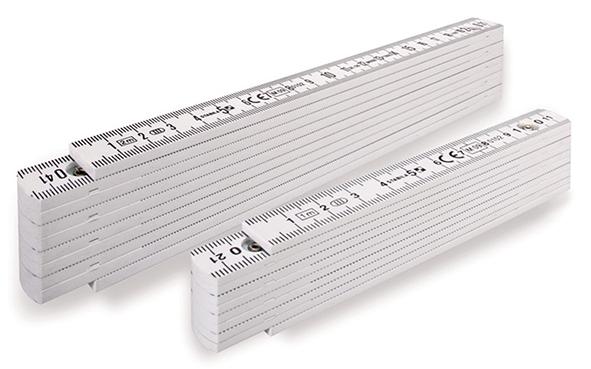 Gliedermaßstab ABS-Kunststoff weiß Produktbild img1 L