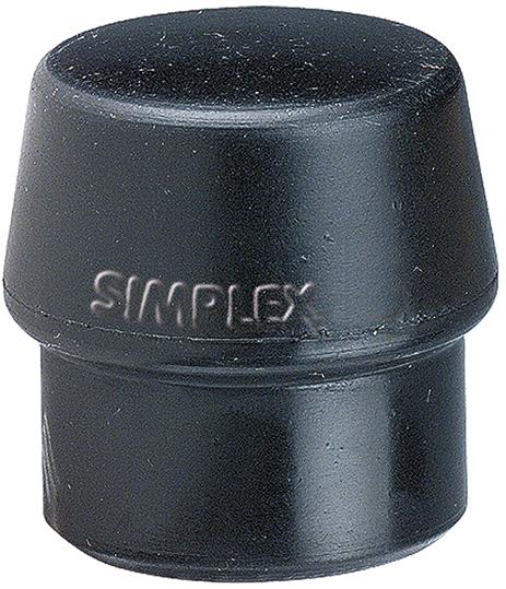 SIMPLEX-Ersatzkopf Gummi schwarz Produktbild img1 L