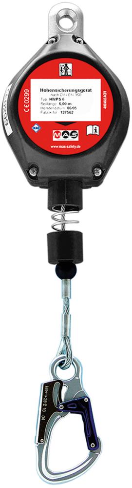 Höhensicherungsgerät EN360 Drahtseil, Kunststoffgehäuse Produktbild img1 L