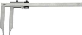 Werkstattmessschieber ohne Spitzen, mit Feineinstellung, lange Schnäbel Produktbild