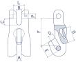 Verkürzungsklauen, mit Sicherung Produktbild img2 S
