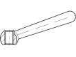 DIN 99 Stahl N 100 M 12 geneigt mit Gewinde S Produktbild img1 S