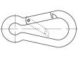 DIN 5299 St. FW-Kar.haken C 100 x 10 galv. verzinkt gal Zn S Produktbild img1 S