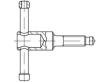 DIN 6306 5.8 DM 16 x 55 brüniert, ohne Druckstück brün S Produktbild img1 S