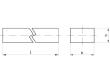 DIN 6880 Stahl (C45+C) 28 x 16 x 1000 S Produktbild img1 S