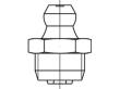 DIN 71412 5.8 AM 8 x 1 SW 9 galv. verzinkt, Sechskant gal Zn S Produktbild img1 S