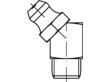 DIN 71412 5.8 BM 8 x 1 SW 9 galv. verzinkt gal Zn S Produktbild img1 S