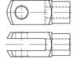 DIN 71752 Stahl G 10 x 40 galv. verzinkt gal Zn S Produktbild img1 S