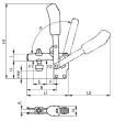 Senkrechtspanner mit senkrechtem Fuß Produktbild img2 S
