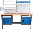 Werkbank-Aufbau f. 2000mmBxH 2000x950mm Produktbild img3 S