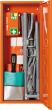Anbausafe, gefüllt, mit Erste-Hilfe-Trage, orange Produktbild img2 S