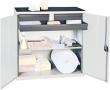 Werkzeug- und Materialschrank Serie 3000, 2 Schubladen, 1 Großraumschublade, 1 Wannenboden Produktbild img1 S
