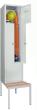 Z-Garderobenschrank mit Sitzbank, Buche Produktbild img1 S