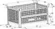 Gitterbehälter, Modell 17/51 Produktbild img2 S