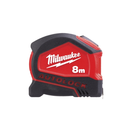 Milwaukee Pro-Compact Bandmaß 8 m Autolock 25 mm breites Band Produktbild img1 L