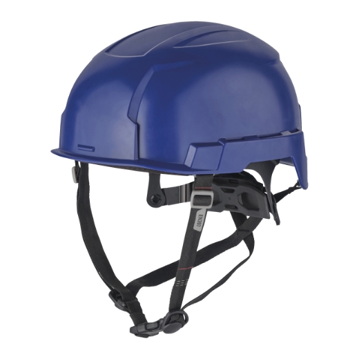 Milwaukee BOLT 200 Industriekletterhelm blau, unbelüftet Produktbild img1 L