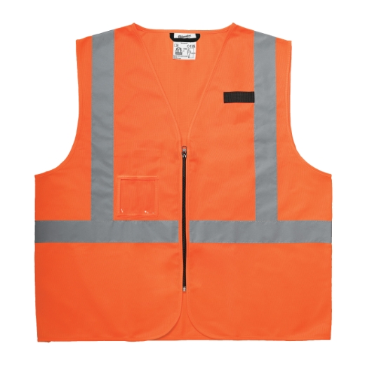 Milwaukee Contractor Warnschutzweste orange Größe L/XL Produktbild img1 L
