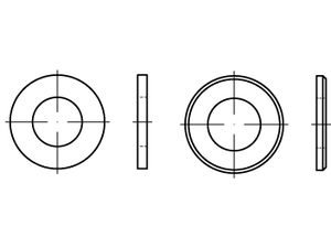 DIN 125-1 Messing Form A Scheiben Produktbild img1 S