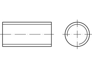 DIN 976-1 8.8 Form A feuerverzinkt Gewindebolzen, ohne Kegelkuppen Gewindestange 2 Meter Produktbild img1 S