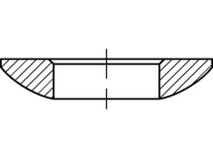 DIN 6319 Stahl Form C Kugelscheiben, einsatzgehärtet Produktbild img1 S