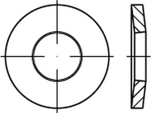 DIN 6796 1.4310 Spannscheiben für Schraubenverbindungen Produktbild img1 S