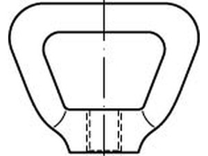 DIN 80704 A 4 M 8 A 4 S Produktbild