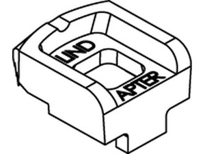 Artikel 82001 GTW 40 A-L feuerverzinkt LINDAPTER-Klemmen A-L mit Rezess (Kopf-Drehsperre), lange Nockenhöhe Produktbild