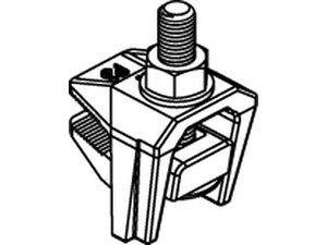 Artikel 82022 GTW 40 F 3 feuerverzinkt LINDAPTER-Flanschklemmen F 3, zweiteilig ohne Schrauben/Muttern Produktbild