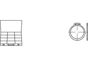 Artikel 82471 Sortimente DIN 471 Federstahl Sicherungsringe-Sortimente DIN 471 Produktbild img1 S