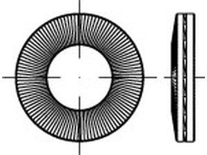 Artikel 88132 Stahl vergütet NL X zinklamellenbesch. NORD-LOCK Keilsicherungsfederscheiben X-series, paarweise verbunden Produktbild img1 S