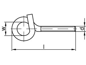 ART 88145 Starke Deckenhaken Typ 18E Stahl M 10 x 120 gal Zn gal Zn S Produktbild
