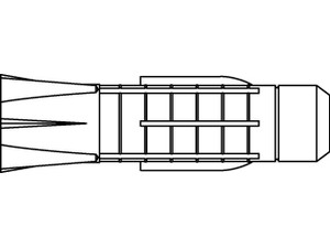 Artikel 88382 Kunststoff TRI TOX-Allzweck-Dübel TRI Produktbild img1 S