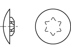 Artikel 89012 Kunststoff Zierkappen für SPAX Rahmenanker RA, für Zylinder- und Senkköpfe mit ISR Produktbild img1 S