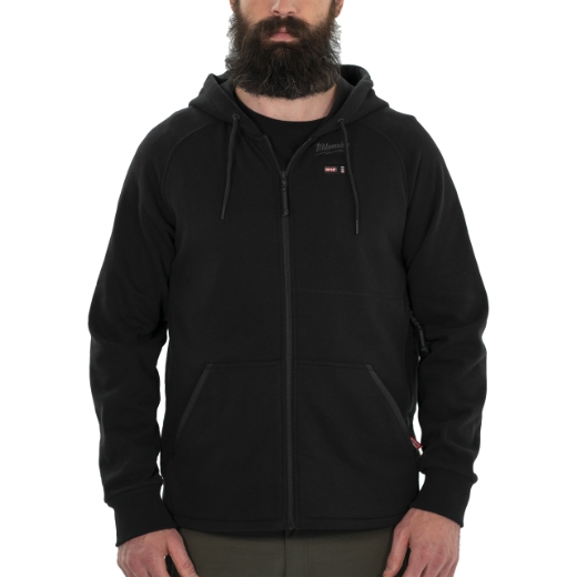 Milwaukee M12HHBL4-0(S) 12 V Akku-Heiz-Kapuzenpullover Herren schwarz Produktbild img1 L